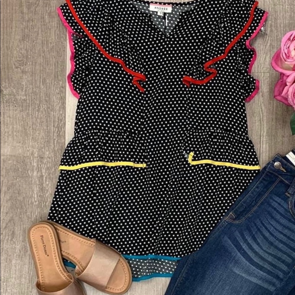 ❤️ Polka Dot Top❤️